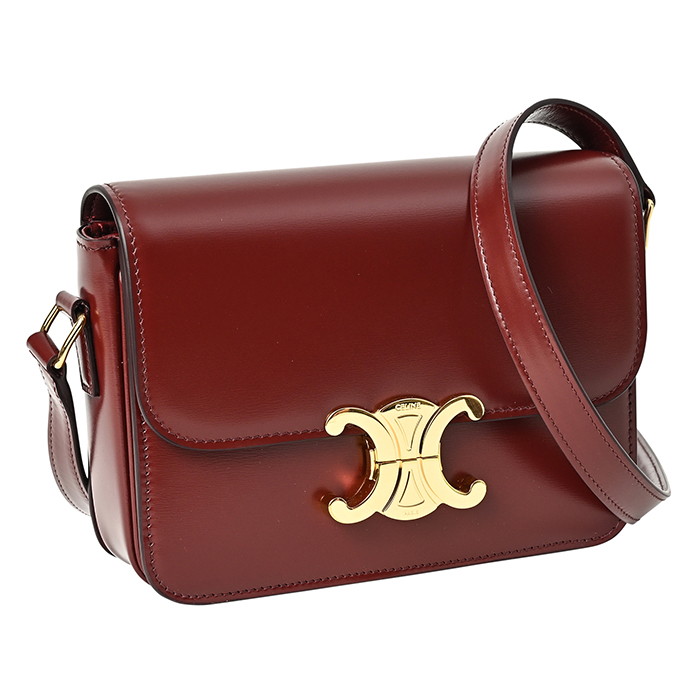 極 美品 セリーヌ 馬車金具 レザー ショルダーバッグ ポシェット サコッシュ CELINE - 極 美品 袋付き CELINE セリーヌ ヴィンテージ ロゴ