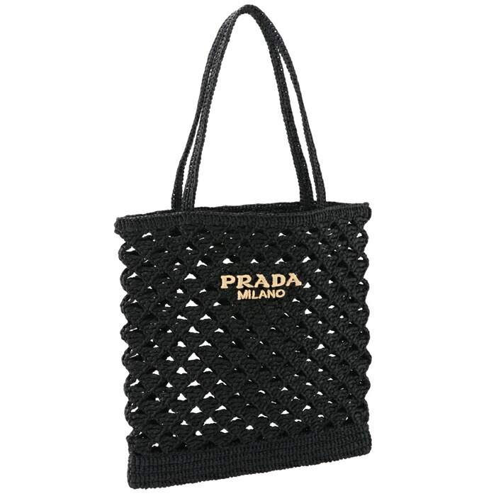 【国内発】PRADA スモール クロシェ トートバッグ 三角ロゴ PRADA プラダ トートバッグ クロシェ 三角ロゴ トライアングル