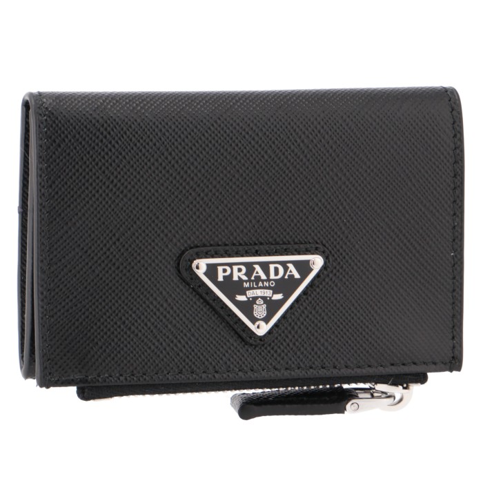 PRADA プラダ カード&コインケース トライアングルロゴ