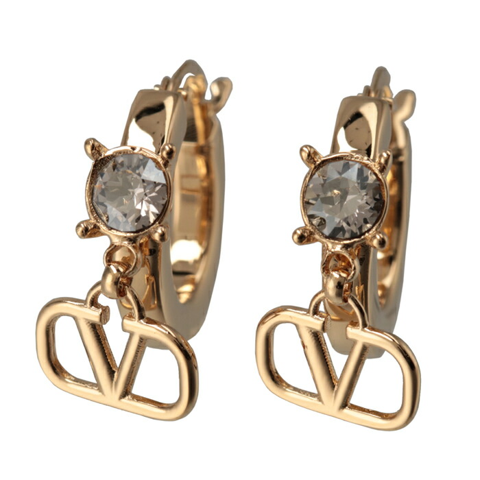 VALENTINO GARAVANI フープピアス ゴールド/パール VALENTINO GARAVANI（ヴァレンティノ ガラヴァーニ） 【並行輸入品