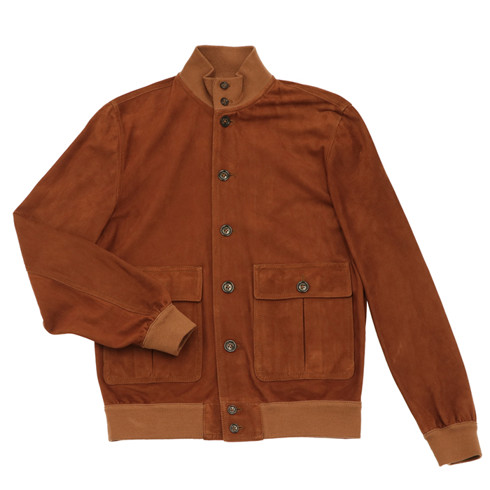 【並行輸入品】 ヴァルスター VALSTAR メンズ VALSTARINO ゴートスエード 裏地無し 山羊革 REGULAR FIT ジャケット バルスター 2026年春夏新作 407AF065 0004の画像