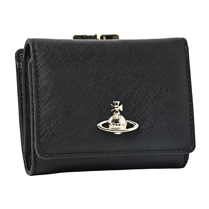 【かっぱ】Vivienne Westwood 3つ折り財布 がま口 Vivienne Westwood（ヴィヴィアンウエストウッド） 【並行輸入品
