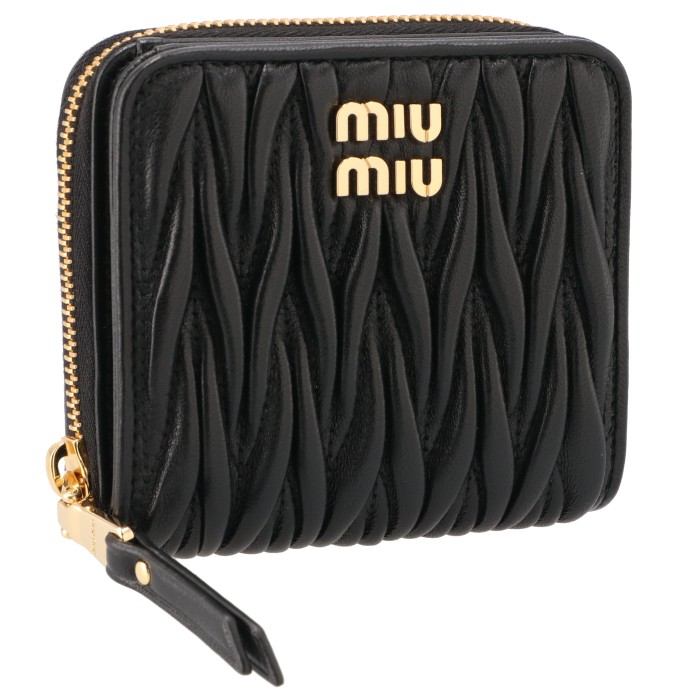 miu miu（ミュウミュウ） 【並行輸入品】 マテラッセ 財布 二つ折り