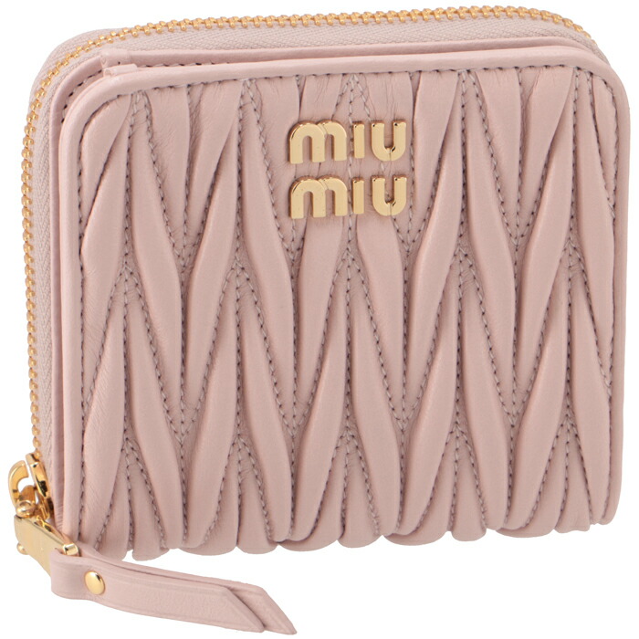 miu miu（ミュウミュウ） 【並行輸入品】 マテラッセ 財布 二つ折り