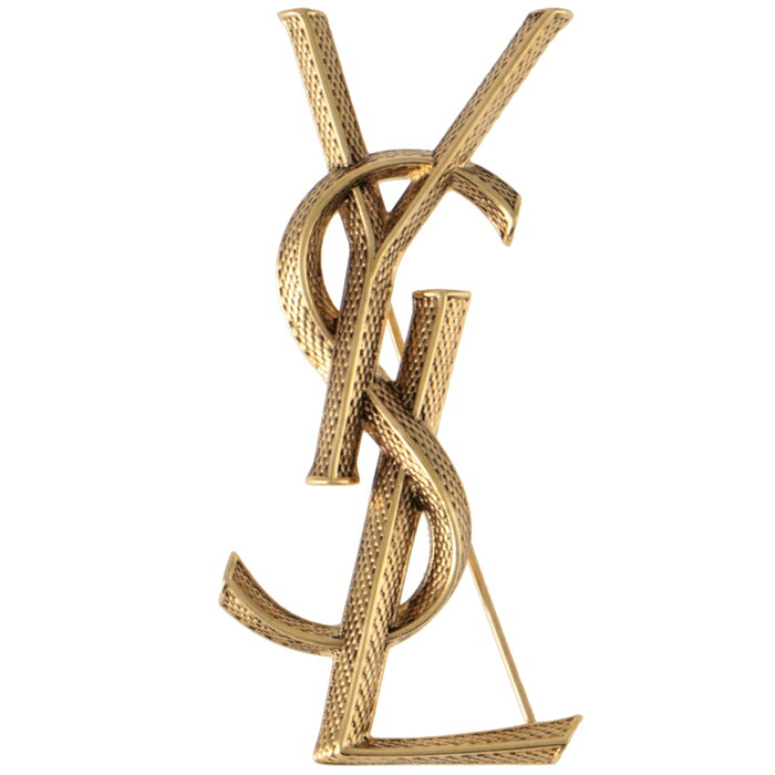 SAINT LAURENT 【並行輸入品】 サンローラン ブローチ カサンドラ