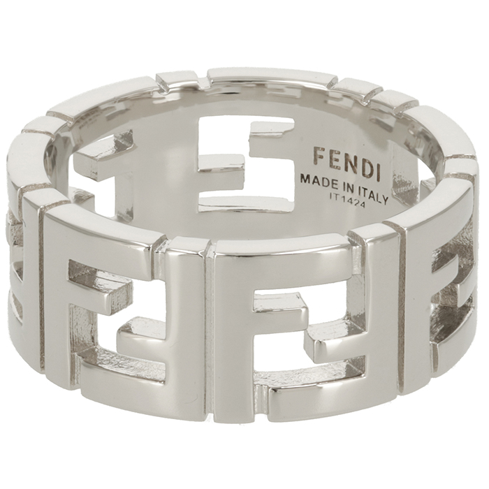 【並行輸入品】 フェンディ FENDI メンズ リング FFリング FFロゴ 指輪 ユニセックス ギフト 2026年春夏新作 7AJ591 B08の画像