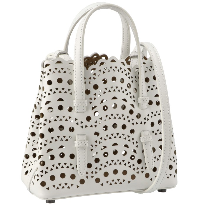 ALAIA トートバッグ MINA16 マイクロ ショルダーバッグ VIENNE