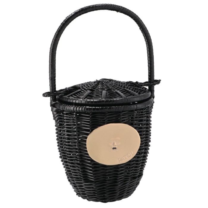 パトゥ PATOU バケツバッグ WICKER ウィッカー バスケット かご