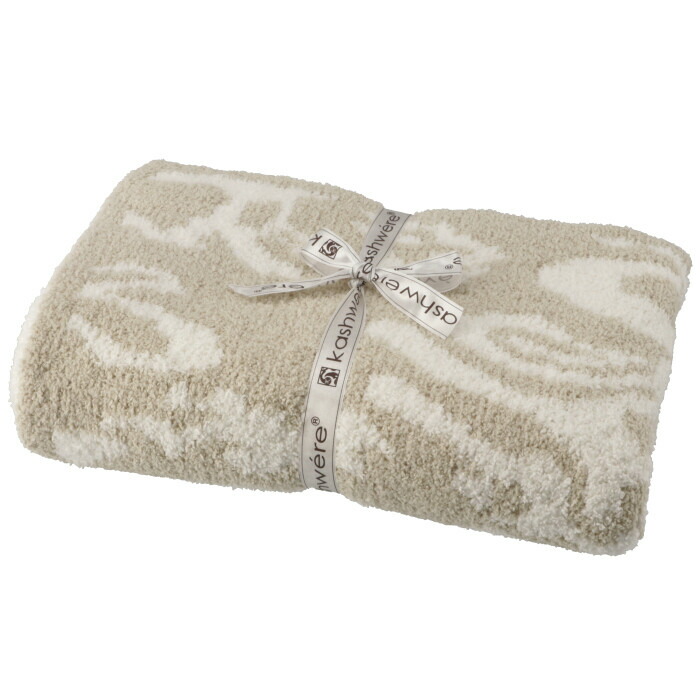 Kashwere カシウエア KASHWERE ブランケット DAMASK 織柄