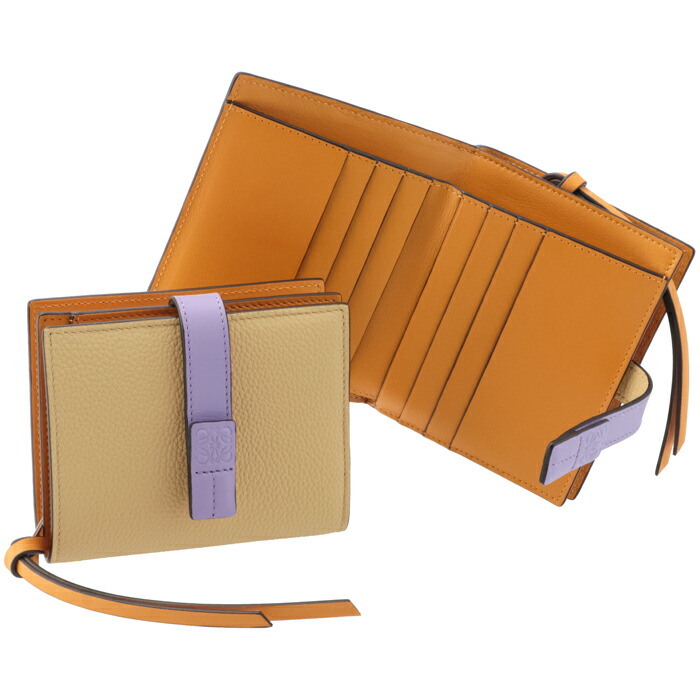 LOEWE ロエベ 財布 二つ折り コンパクト ジップ ウォレット 二 LOEWE ロエベ 財布 二つ折り コンパクト ジップ ウォレット 二