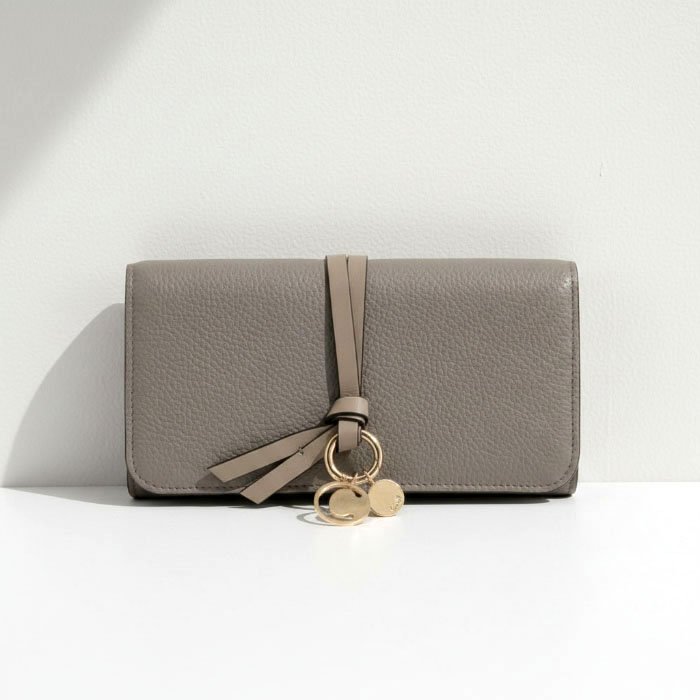 Chloe（クロエ） 【並行輸入品】 長財布 二つ折り ALPHABET フラップ