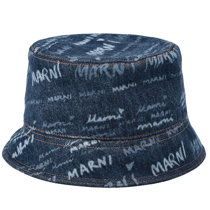 MARNI（マルニ） 【並行輸入品】 バケットハット ロゴ MEGA MARNI