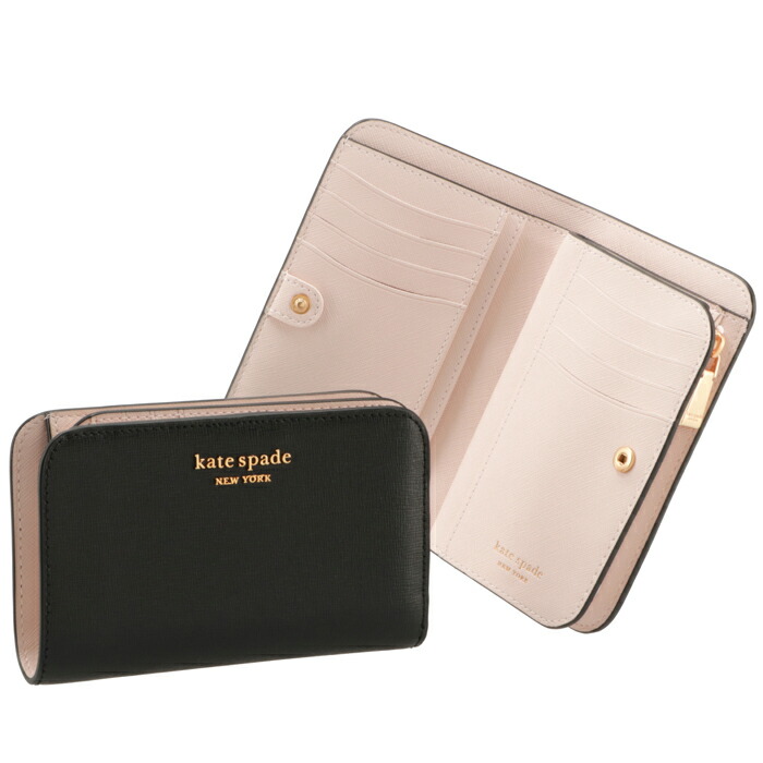 ケイトスペード 財布 二つ折り財布 レディース K8927 0007 001 kate spade NEW YORK KATE SPADE 財布 二つ折り ミニ財布 MORGAN