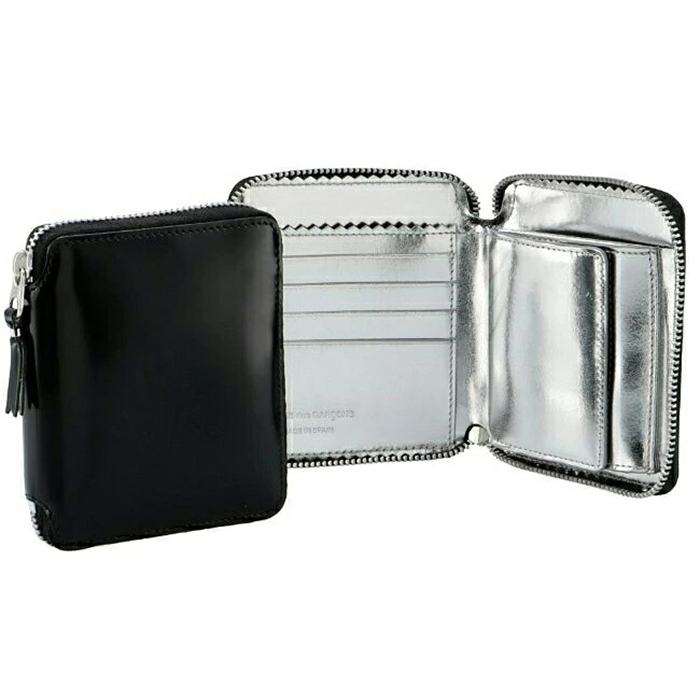 コムデギャルソン/COMME DES GARCONS 財布 メンズ MIRROR INSIDE ラウンドファスナー財布 SA2100MI-0001 COMME des GARCONS（コムデギャルソン） 【並行輸入品】 メンズ 財布