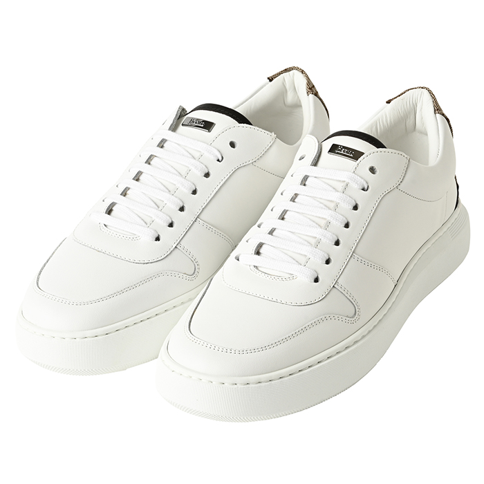 【並行輸入品】 HERNO メンズ スニーカー Hモノグラムヒール レザー SH001UM SHOE6の画像