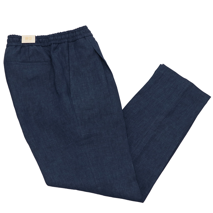 【別注】BRIGLIA1949 WIMBLEDON リネン コットン パンツ B.R.ONLINE - Style Web Magazine & Online Shop | ビー・アール