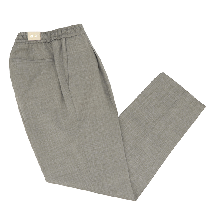 【並行輸入品】 ブリリア 1949 BRIGLIA 1949 メンズ ウールパンツ ウィンブルドン Easy Fit 1プリーツ ドローストリング 2026年春夏新作 WIMBLEDONS 300132の画像