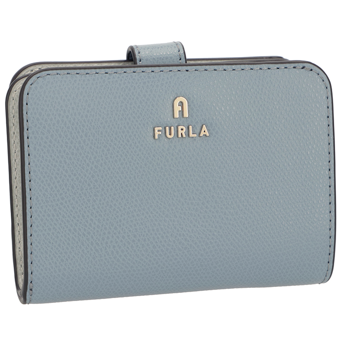 超美品 フルラ FURLA 財布 二つ折り カメリア 11-25101421 FURLA（フルラ） 並行輸入品 折財布 レディース カメリア コンパクト