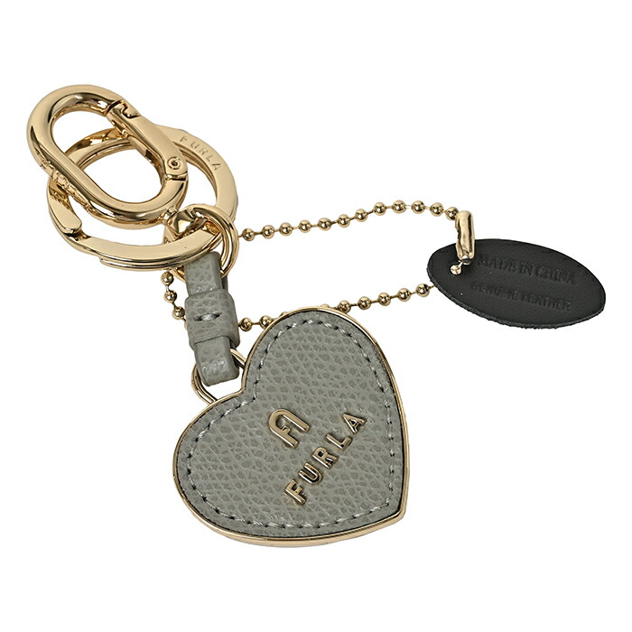 『新品未使用』FURLA CAMELIA KEYRING HEART ブラック FURLA CAMELIA KEYRING HEART（キーホルダー）｜FURLA（フルラ