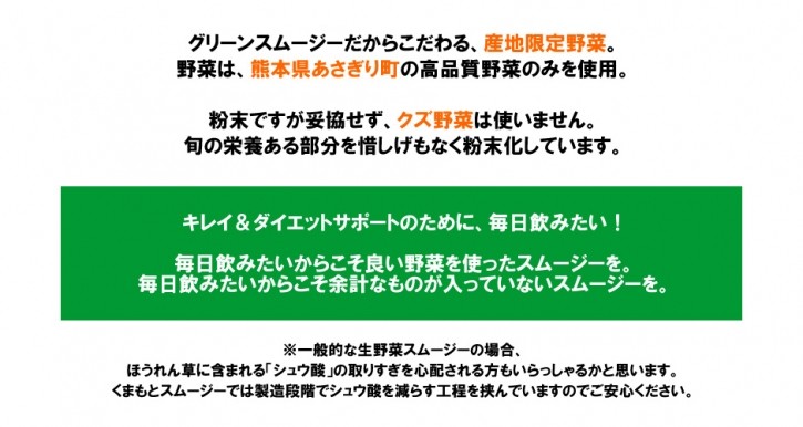 熊本農家こだわりの品質