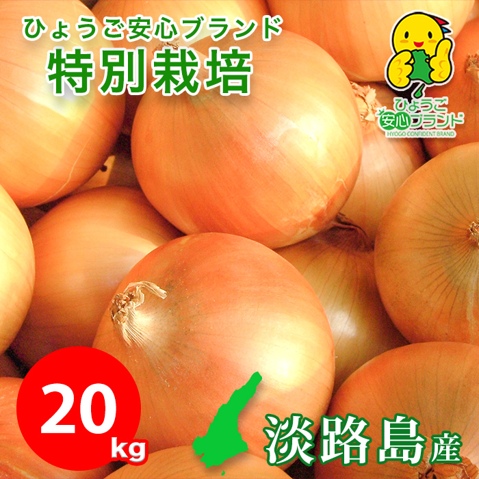 玉ねぎ 野菜 淡路島産 たまねぎ サイズ混合 20kg 特別栽培 有機肥料使用 産地直送 お取り寄せ 淡路島 減農薬 あさひサンファーム 中生品種 ターザン｜asahi-onion-awaji