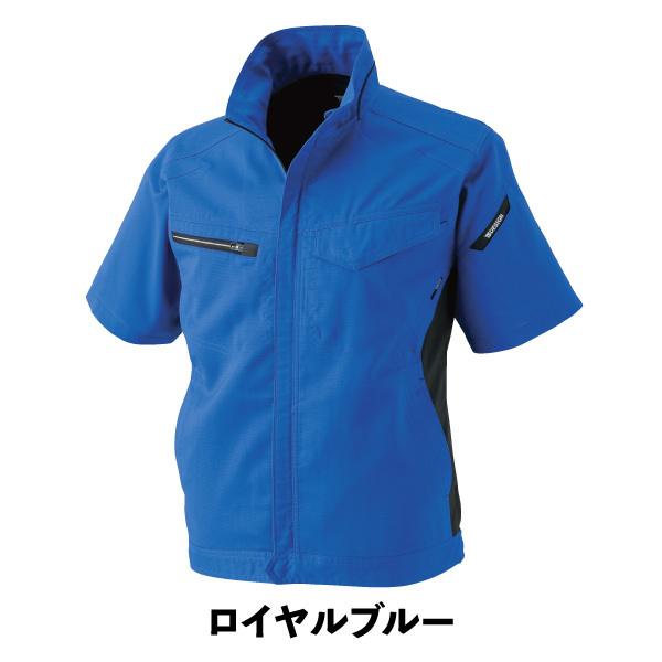 TS DESIGN ジャケット 半袖 作業服 3L以上 ブルゾン ワークウェア シンプル 藤和 8156｜asahi-uni｜04