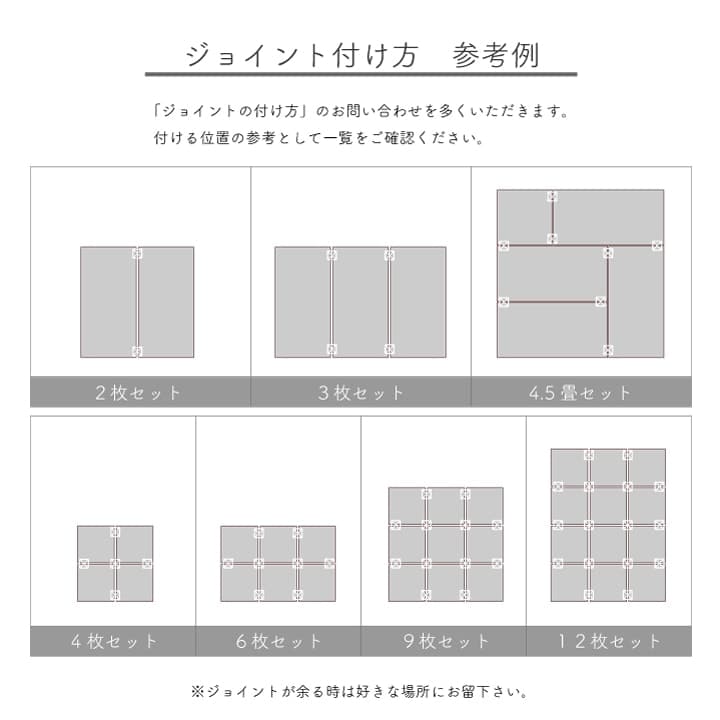 純国産 い草 日本製 置き畳 天竜 ユニット畳 和室 約82×82×1.7cm (12枚1セット) 軽量 ジョイント付 システム畳 フローリング対応 抗菌防臭 調湿 消臭 空気清浄_9