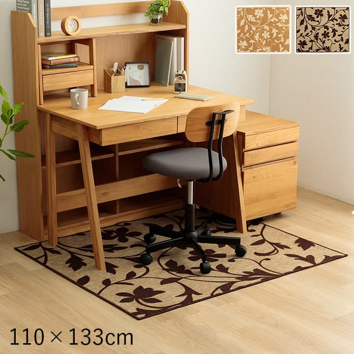 ���O �f�X�N�J�[�y�b�g �T�V�� ��110×133cm �{�^�j�J���� ���� �L�b�Y���[���}�b�g �f�X�N���[�N�}�b�g �O�~ �_�C�j���O���O ����