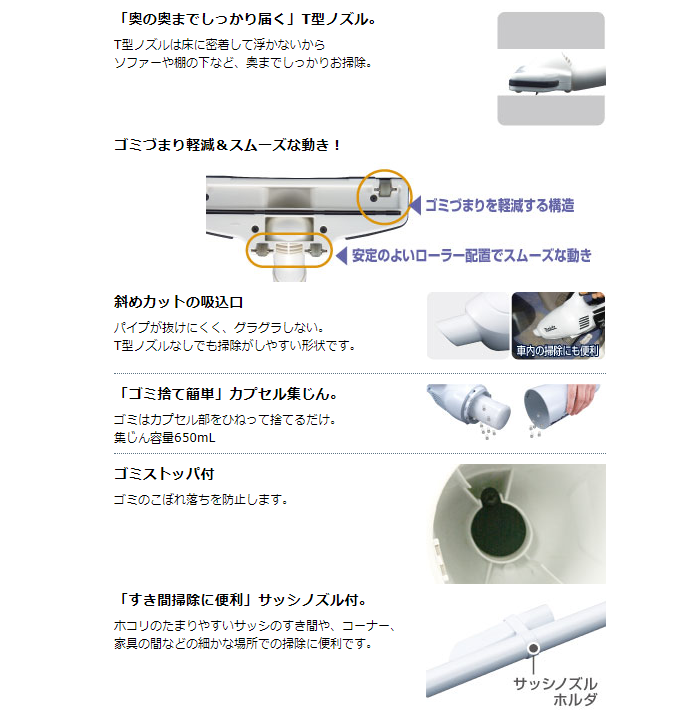 マキタ（makita） 14.4V 充電式クリーナー CL140FDZW 白 本体+