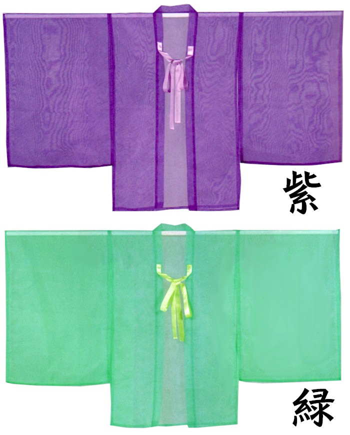 上衣 オーガンジー k肖62321-26 踊り 掛け 巫女 衣装 舞踊 日舞 舞台