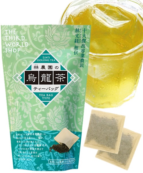 第3世界ショップ 林農園 1L用烏龍茶ティーバッグ 5g×12包 / 水出し