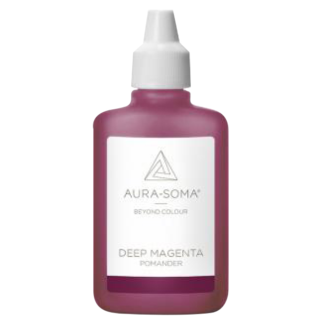 オーラソーマ ディープマゼンタ 25ml DEEP MAGENTA ポマンダー 