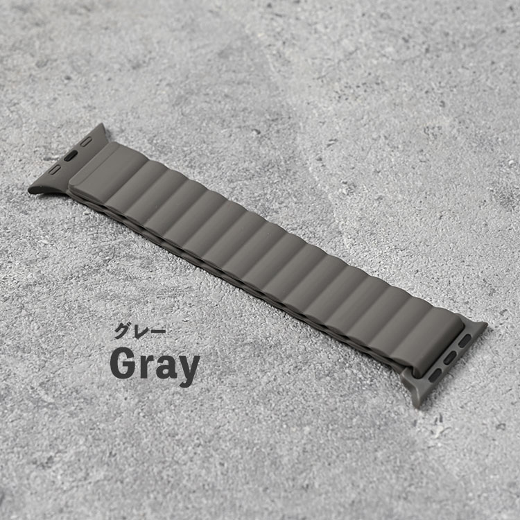 アップルウォッチ バンド シリコン マグネット メンズ レディース スポーツ 10 9 8 7 6 5 簡単 46mm 42mm 41mm 防水 撥水 SE 第2世代  49mm 45mm 44mm 38mm | Apple Watch | 03