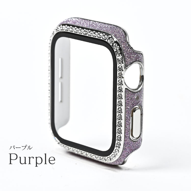 アップルウォッチ カバー 9 8 キラキラ ラメ 全面 ケース かわいい 一体型 高級 レディース Apple Watch 45mm 44mm 40mm 41mm se series9 series8 series7 6 5 4 |  | 06