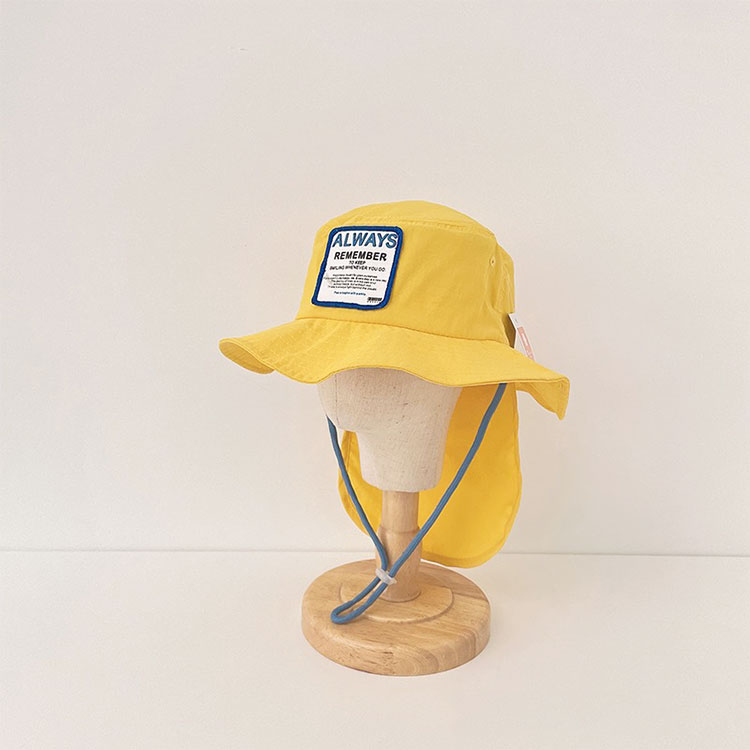子ども ハット 帽子 夏 首の後ろまで 後頭部 熱中症対策 あご紐 1歳 2歳 3歳 4歳 男の子 女の子 赤ちゃん こども かわいい おしゃれ プール 海 夏 キッズ用 |  | 02