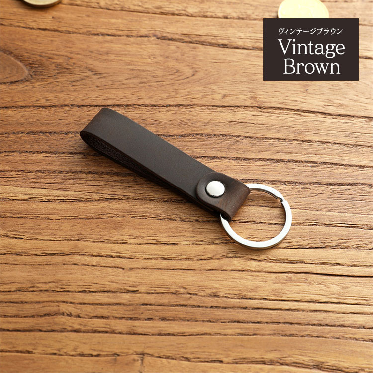 キーリング メンズ 革 レザー 本革 牛革 かっこいい シンプル キーケース スマートキー 車の鍵 クレイジーホースレザー プレゼント ギフト 大学生 社会人 父の日 |  | 02