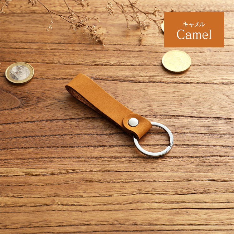 キーリング メンズ 革 レザー 本革 牛革 かっこいい シンプル キーケース スマートキー 車の鍵 クレイジーホースレザー プレゼント ギフト 大学生 社会人 父の日 |  | 05