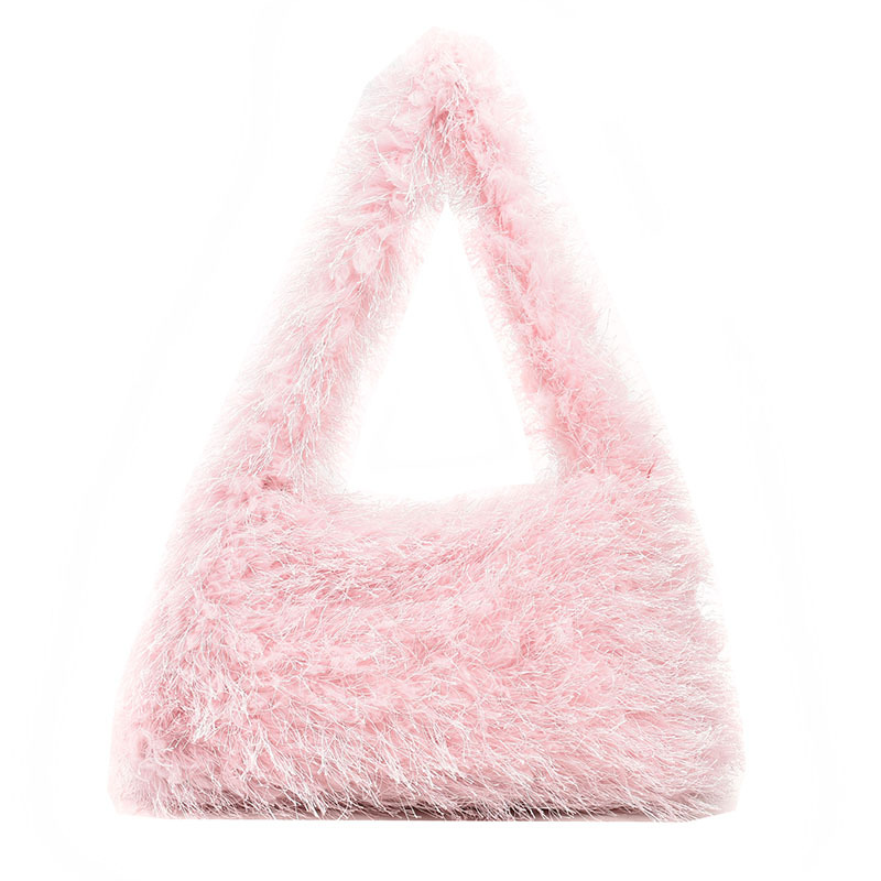 トートバッグ レディース バッグ 軽量 ふわふわ ショルダーバッグ かわいい おしゃれ もこもこ 秋冬 冬物 通勤 通学 女の子 女性 カバン 鞄 韓国 クリスマス |  | 05