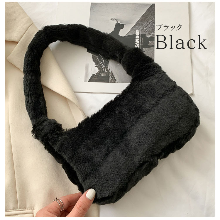 ミニバッグ レディース バッグ ふわふわ 小さめ かわいい ハンドバッグ ショルダーバッグ スマホ お出掛け 女の子 秋冬 ファー もこもこ コンパクト  軽量 軽い |  | 01