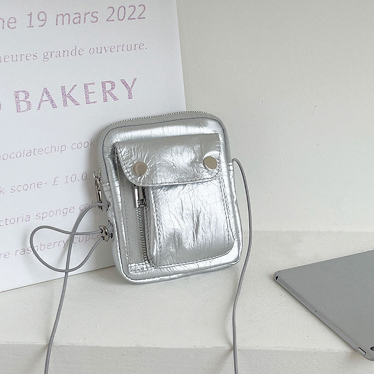 サコッシュ レディース ポシェット 斜めがけ かわいい エナメル きれいめ 小さめ 2way ヒップポーチ 軽い カジュアル おしゃれ 軽量 撥水 外ポケット 韓国 |  | 02