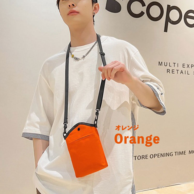 サコッシュ バッグ メンズ レディース 斜めがけ 小さめ 軽量 縦型 撥水 おしゃれ かわいい 布 コンパクト 縦長 バッグ 自転車 大人 子供 財布 海 プール ミニ |  | 03