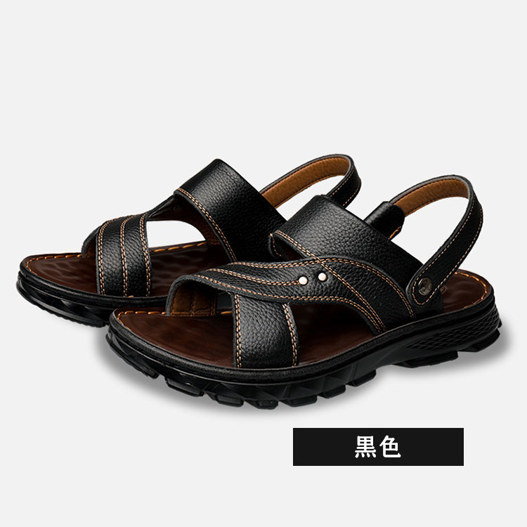 サンダル メンズ 本革 レザー 大人 おしゃれ 夏 靴 カジュアル クッション 疲れにくい 海 川 アウトドア 男性 30代 40代 50代 夏用 涼しい 牛革 高級 歩きやすい |  | 01