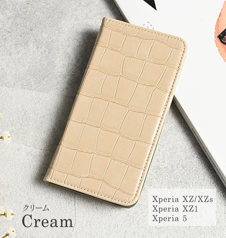 【在庫処分セール】 Xperia 5 III ケース 手帳型 Xperia 5 ケース 耐衝撃 スマホケース Xperia XZ1 XZs XZ ケース カバー 手帳 ストラップ ホール カード収納 | Xperia | 03