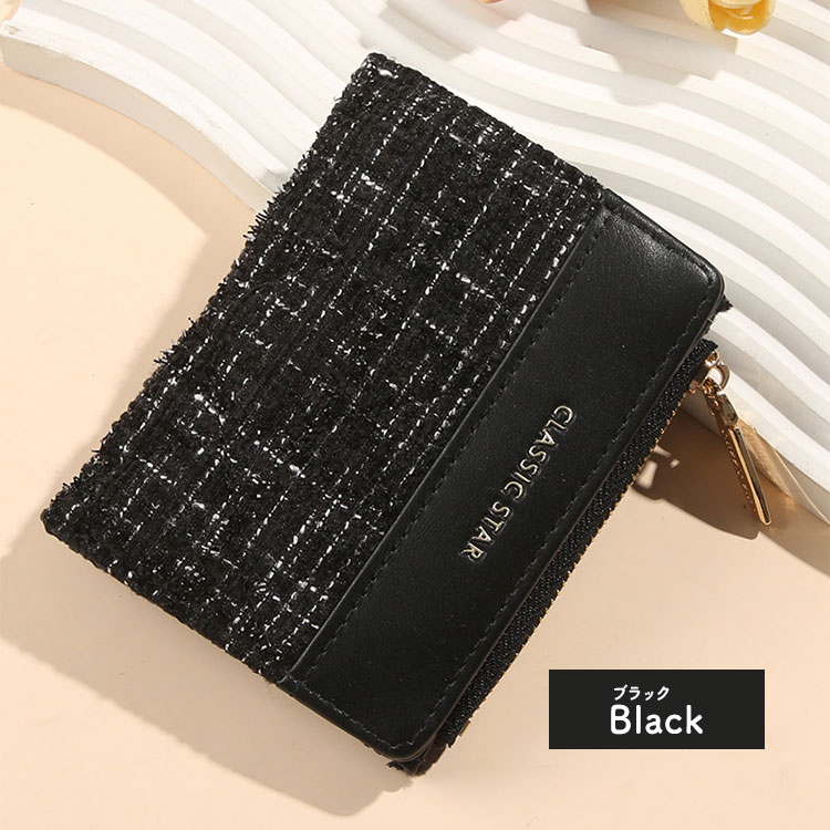 二つ折り財布 レディース 財布 女の子 チェック さらさら かわいい 高校生 中学生 小学生 ICカード コンパクト 小銭入れ 財布 こども 子ども 10代 20代 |  | 01