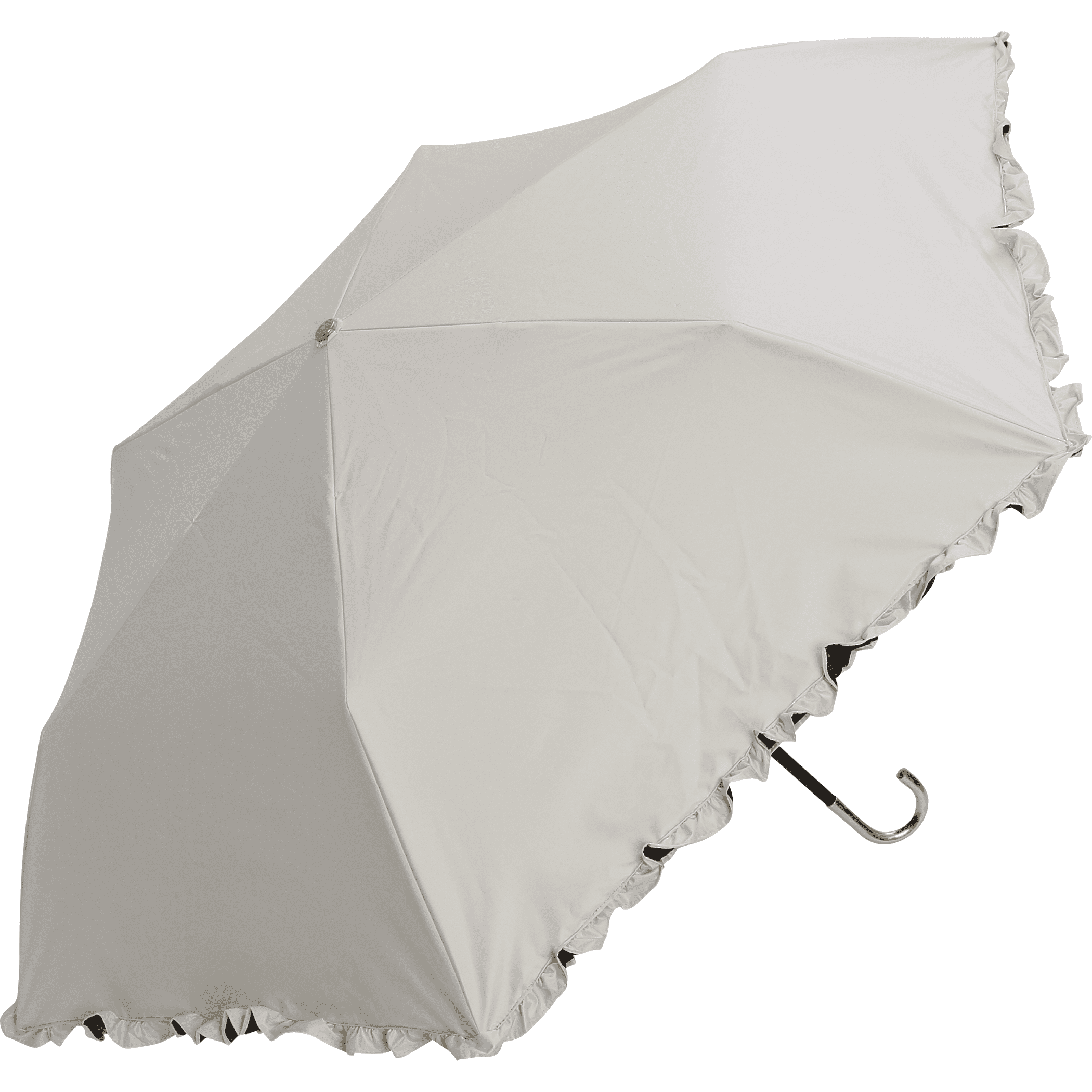 日傘 折りたたみ傘 完全遮光 軽量 レディース 傘 遮光 遮熱 紫外線遮蔽 手開き レース フリル 折り畳み uvカット 50cm a.s.s.a