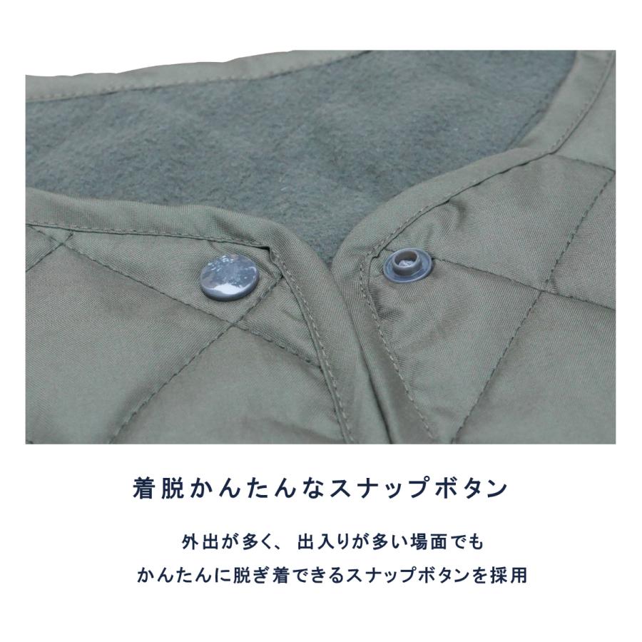 a.s.s.a キルティング ジャケット ユニセックス はっ水 防水 ノー 