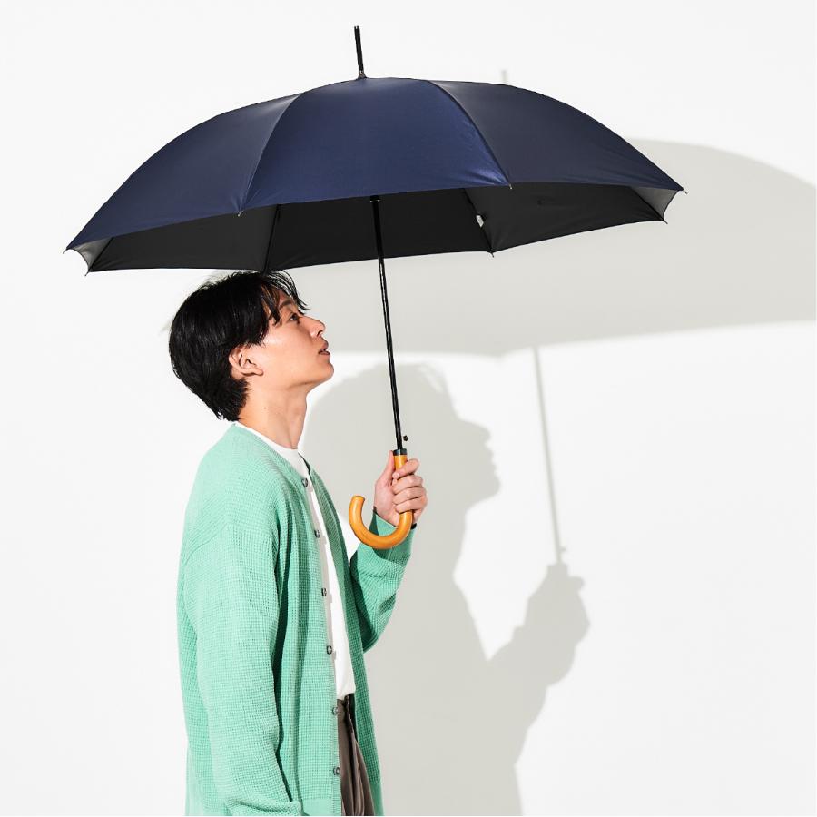 assa [assa 公式] 日傘 メンズ 長傘 大きい 完全遮光 晴雨兼用