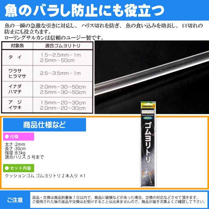 クッションゴム ゴムヨリトリ