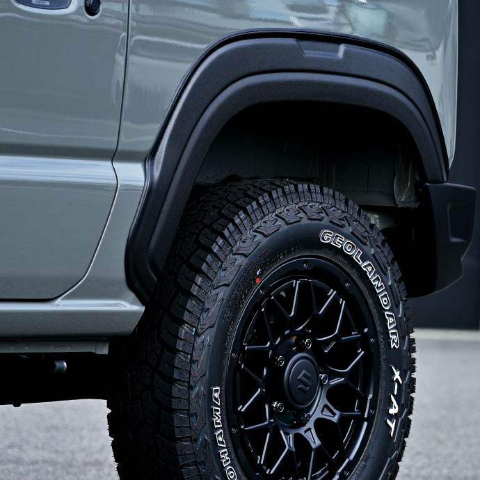 SUZUKI ジムニー JB64 オーバーフェンダートリム 1台分 OF001 スズキ