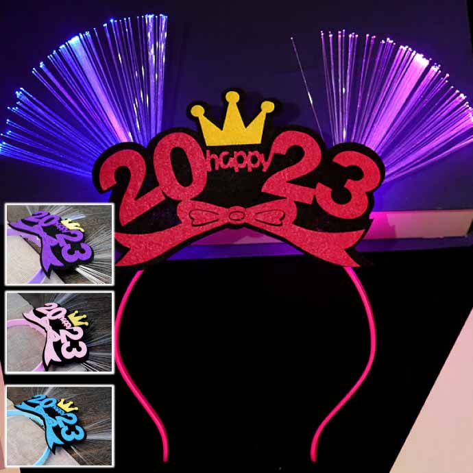 光るLED 2023年カチューシャ